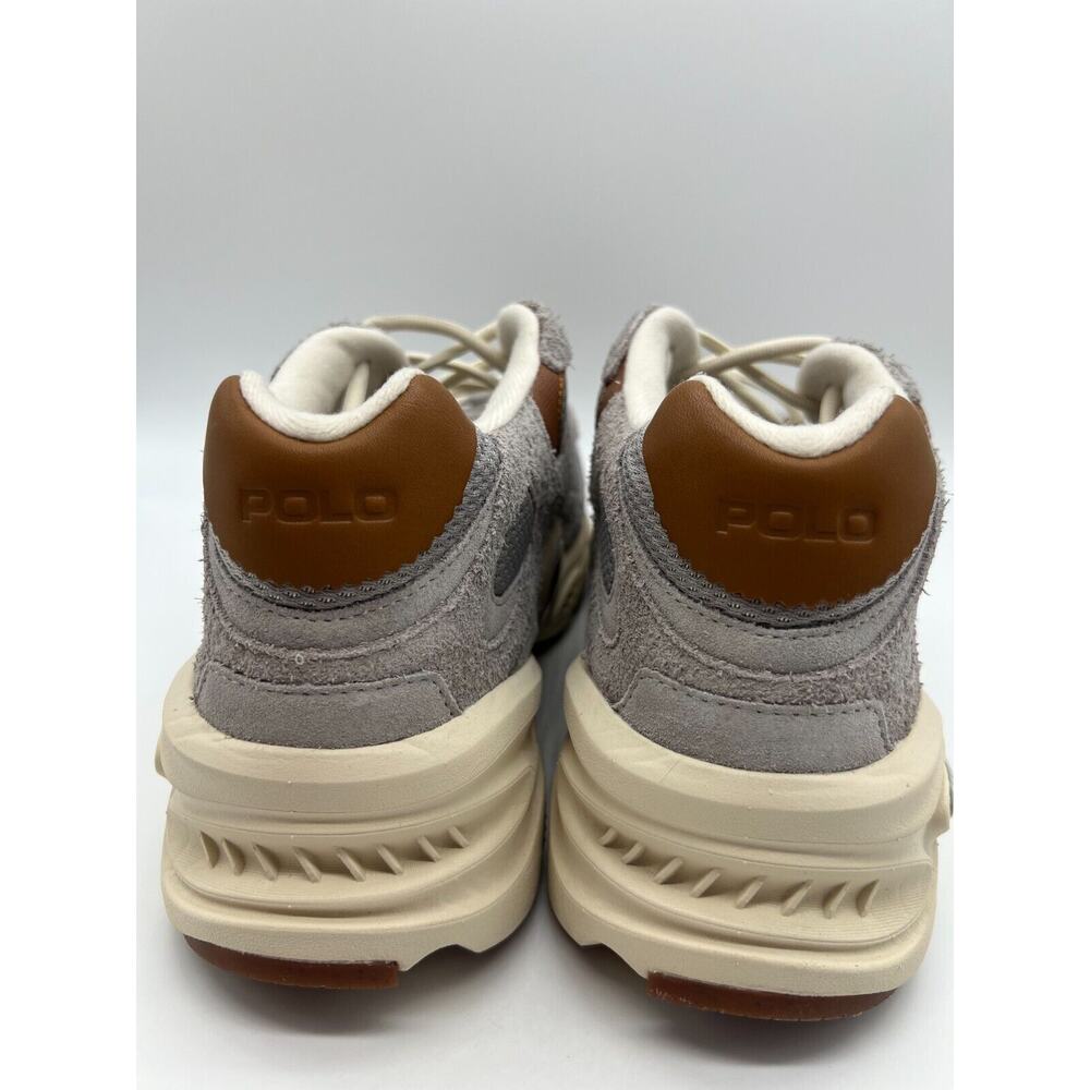 Polo Ralph Lauren Modern Trainer 100 Gray Size 10 NEW - Picture 7 of 12
